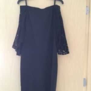 Chelsea28 Black Cocktail Dress